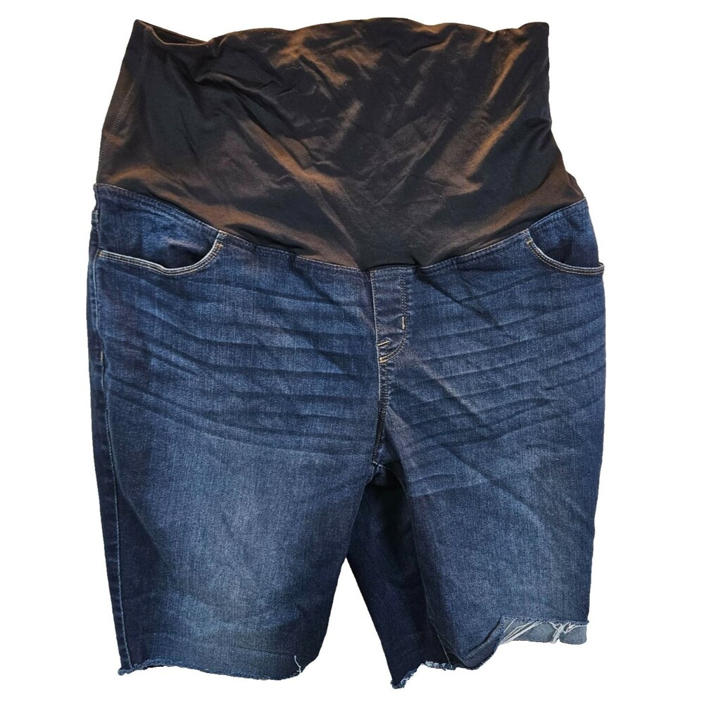 Isabel & Ingrid Skinny Maternity Shorts Panel Size 17